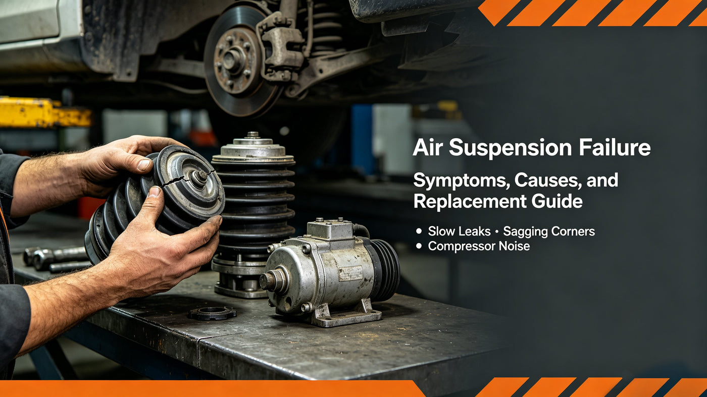 Air Suspension Failure: Symptoms, Causes, and Replacement Guide
