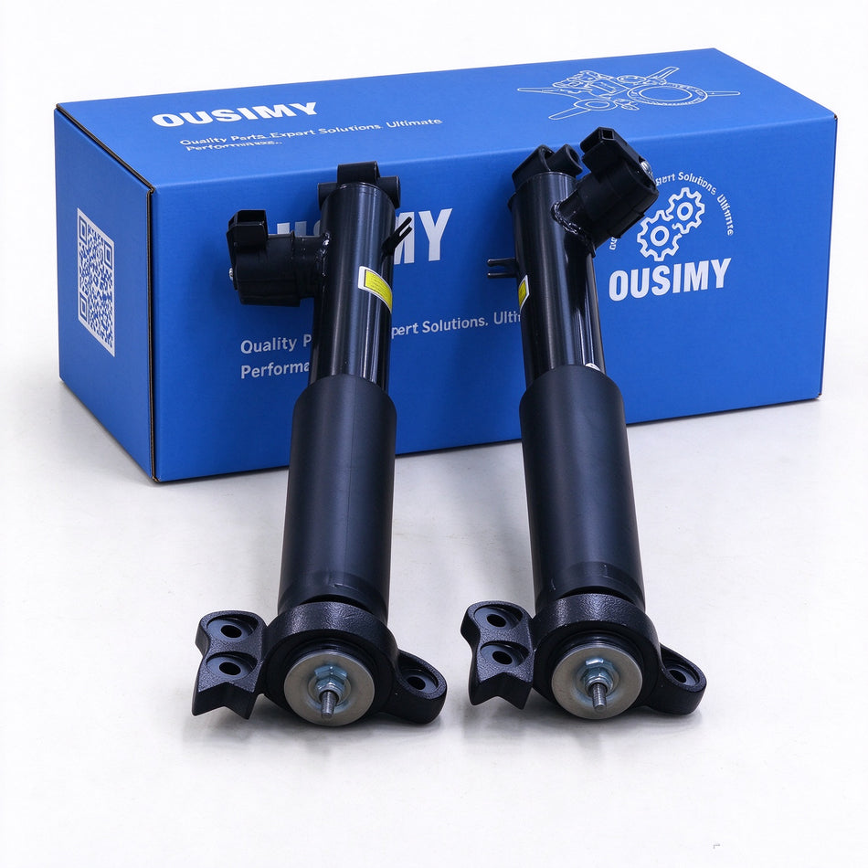 OUSIMY 2Pcs Rear Shock Absorber Struts with Electric Sensor for Cadillac XT5 GMC Acadia 2017-2020 | OE 84334454
