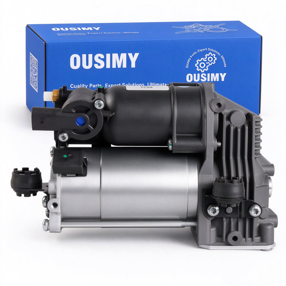 OUSIMY Air Suspension Compressor Pump for Mercedes-Benz S-Class W221 4MATIC | OE A2213200704