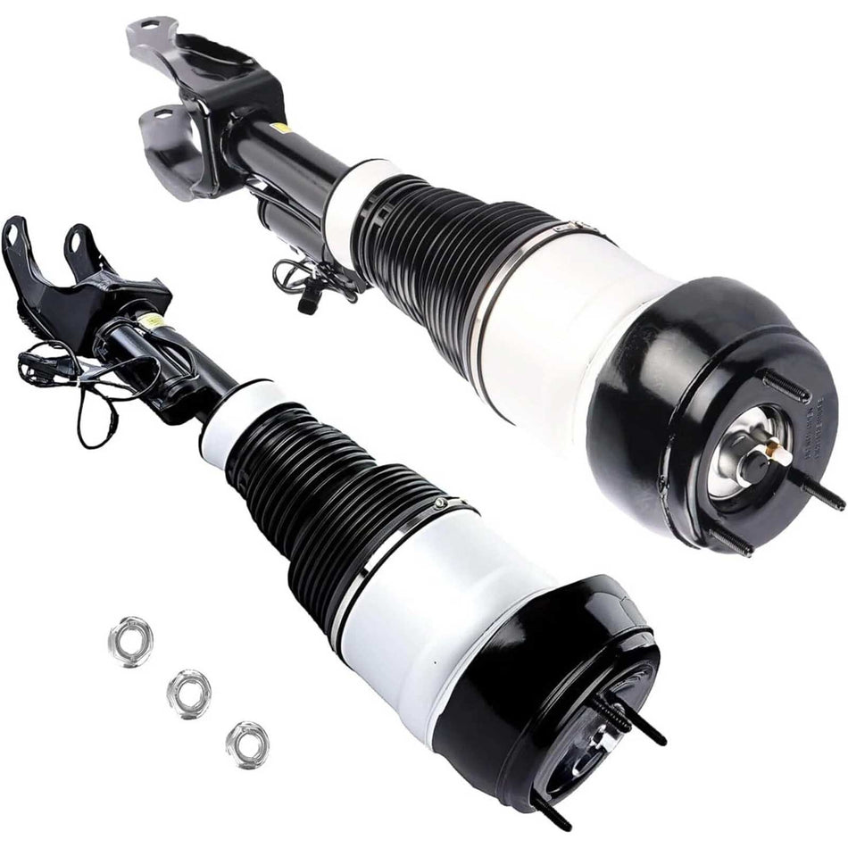 OUSIMY Front ADS Electronic Suspension Strut Pair for Mercedes‑Benz X166 GL450 GL550 GLS450 4MATIC | OE 1663202513,1663204966