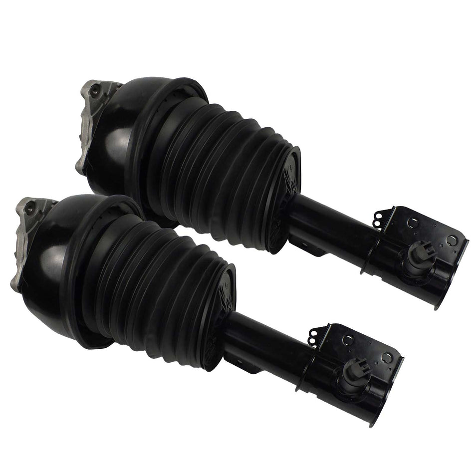 OUSIMY Front ADS Air Suspension Strut Pair for Mercedes‑Benz W212 E‑Class W218 CLS‑Class CLS550 4Matic | OE A2123208113,A2123208213