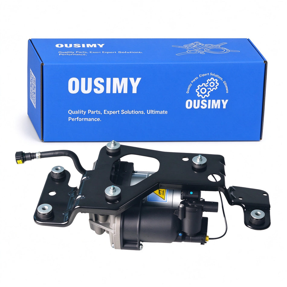 OUSIMY Air Suspension Compressor Pump for BMW X5 E70 X6 E71 2007‑2013 | OE 37206859714
