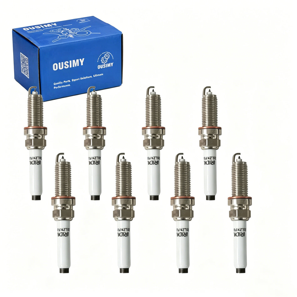 OUSIMY 8 Pcs Ignition Coil and Iridium Spark Plug Kit for Cadillac DTS / SRX / STS 2005-2011 | OE UF564