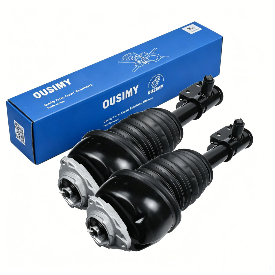 OUSIMY Front ADS Air Suspension Strut Pair for Mercedes‑Benz W212 E‑Class W218 CLS‑Class CLS550 4Matic | OE A2123208113,A2123208213