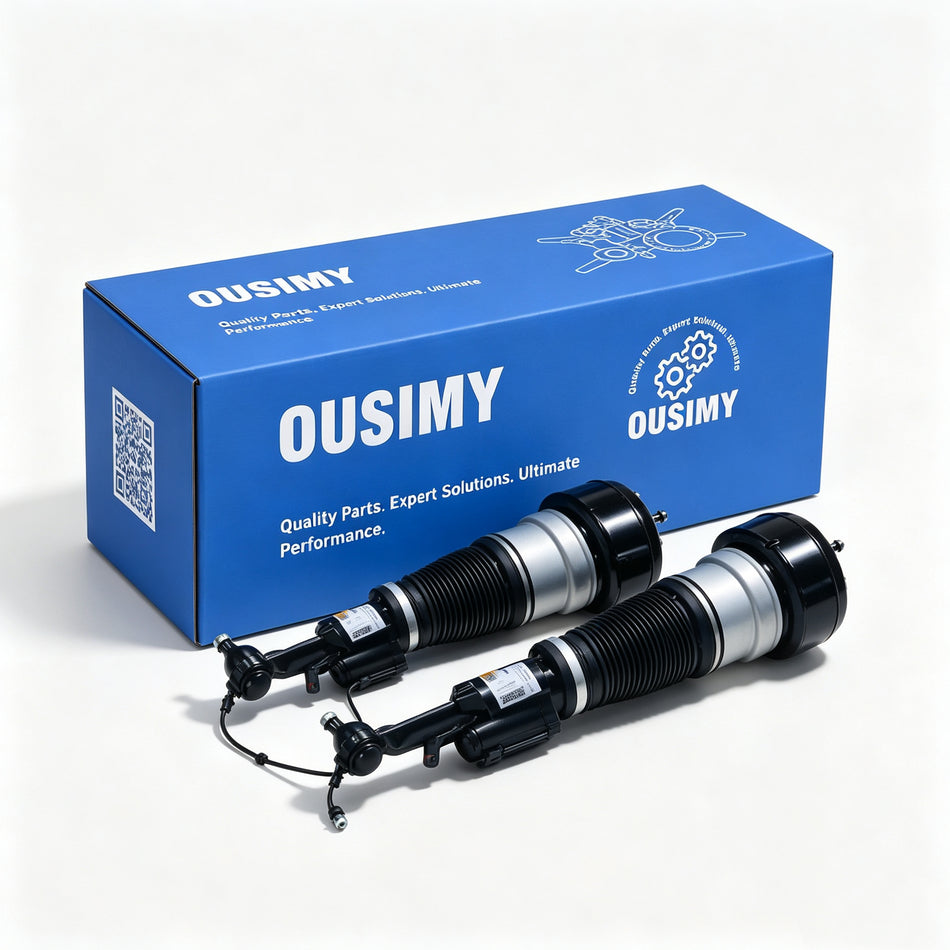 OUSIMY Front Pair Air Suspension Struts for Mercedes W221 S500 S550 CL500 4Matic 2007-2013 | OE 2213209313, 2213209413