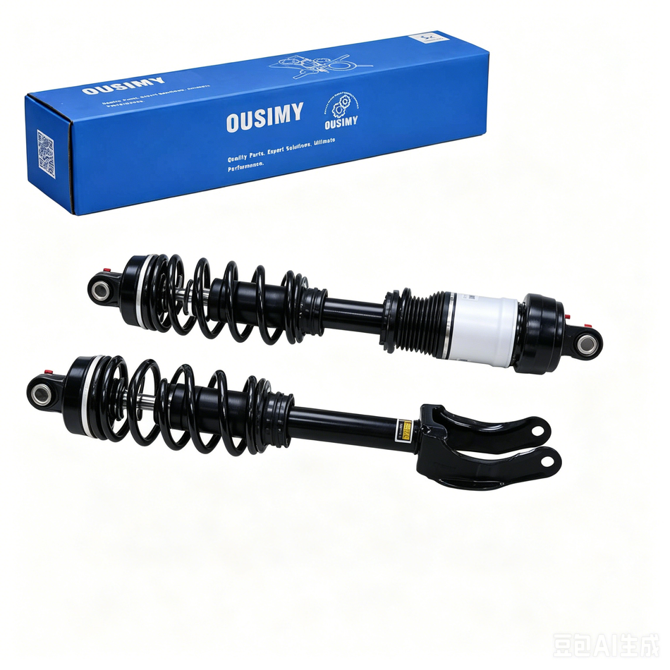 OUSIMY Front Non‑ADS Air Suspension Strut Pair for Mercedes‑Benz W166 X166 GL GLS‑Class 2013‑2019 | OE 1663202513