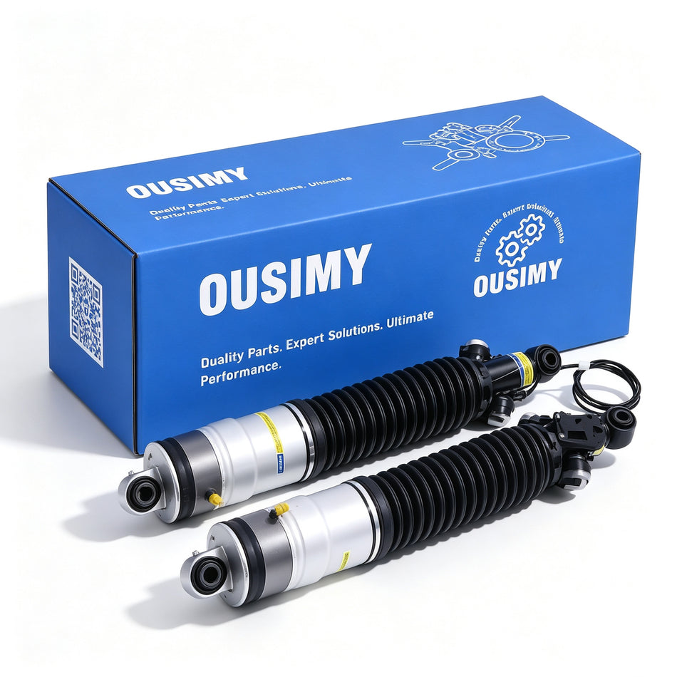 OUSIMY Pair Rear Left & Right Air Suspension Struts for BMW 7 Series F01 F02 2009‑2014 | OE 37126796930
