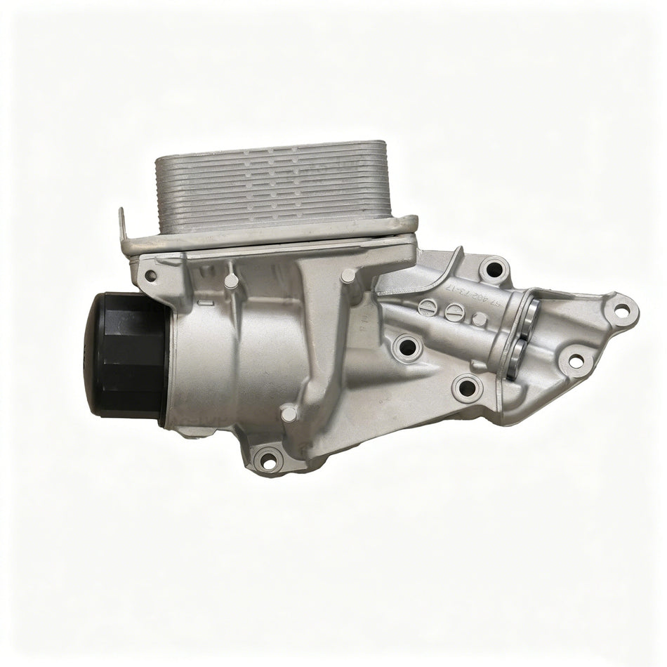 OUSIMY Oil Filter Housing with Oil Cooler for Mercedes-Benz CL550 R350 S550 2003-2015 | OE 2721800510 2721800410