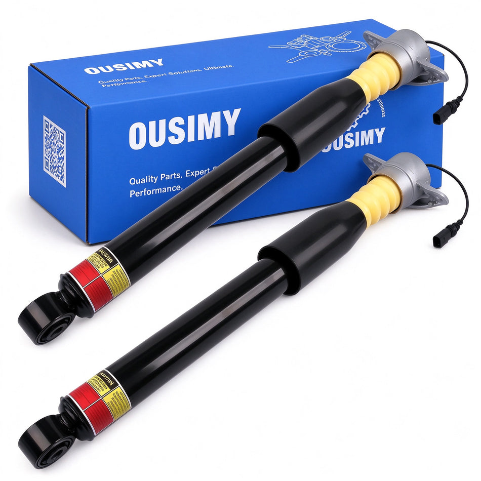 OUSIMY Pair Rear Shock Absorber Struts for Audi A6 S6 C7 A7 S7 RS7 2012-2018 | OE 4G0616031AC,4G0616031J,4G0616031L,4G0616031AE