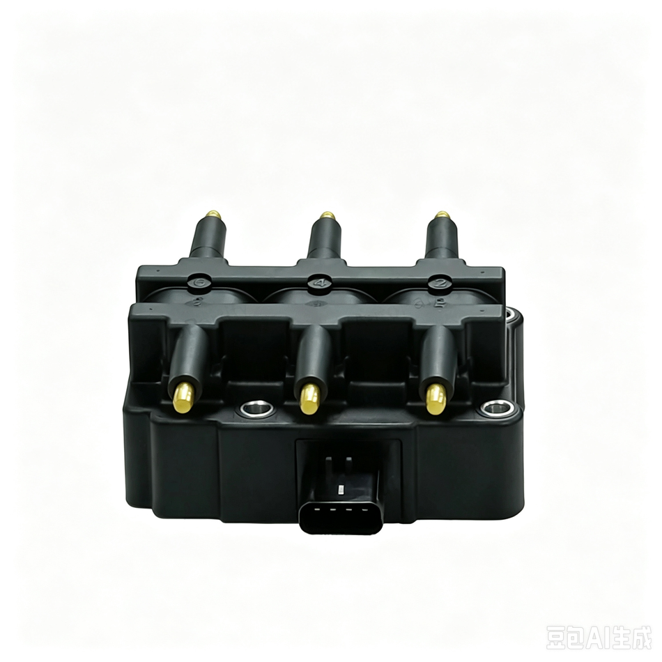 OUSIMY Ignition Coil & Iridium Spark Plug Wire Set for Chrysler Town & Country 2000-2010 | OE UF305