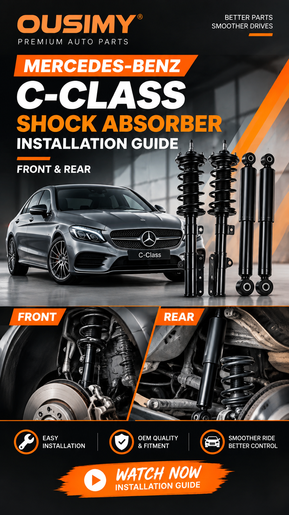Mercedes‑Benz Shock Absorber Replacement Guide