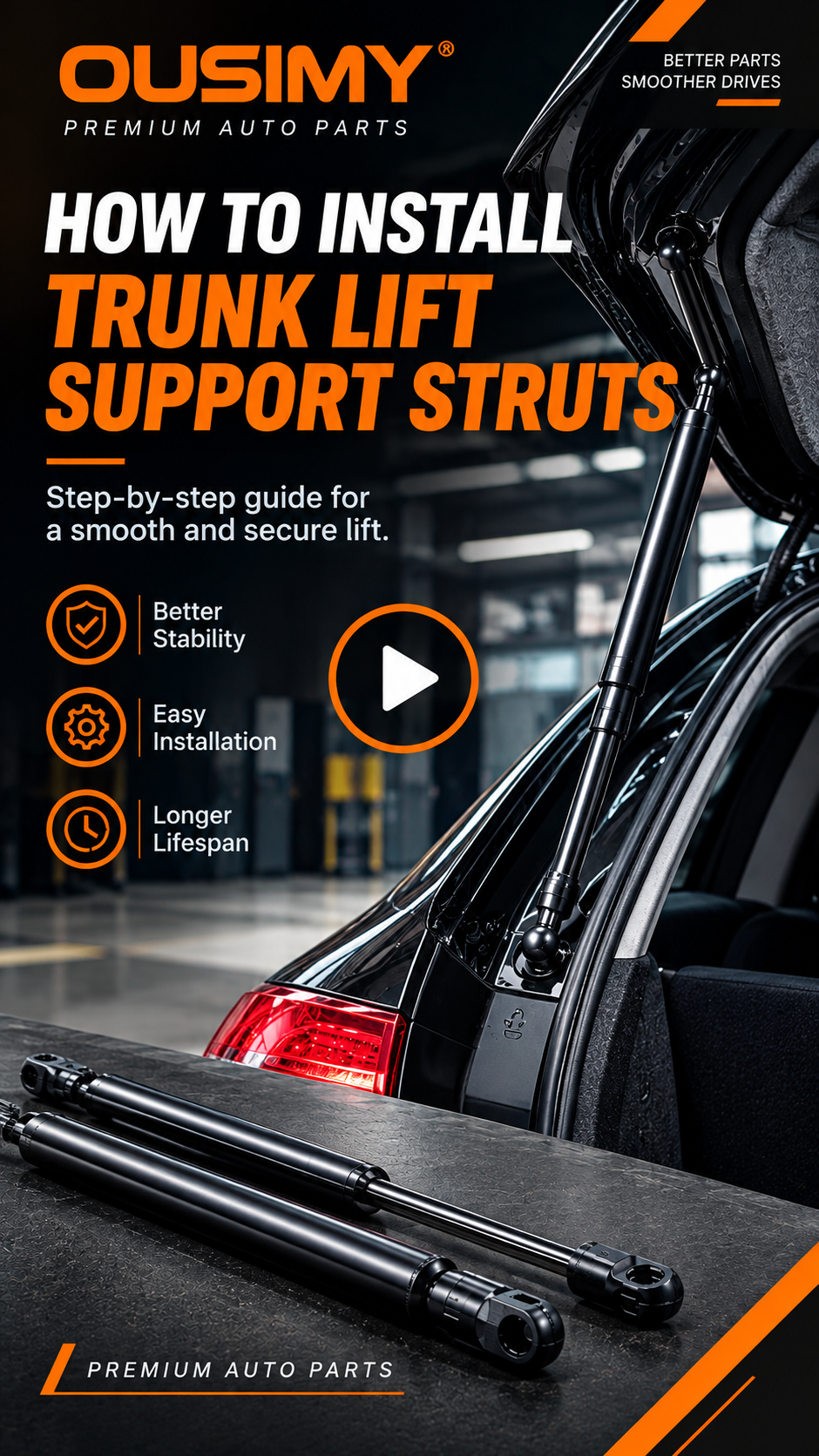 Trunk Lift Support Replacement Guide