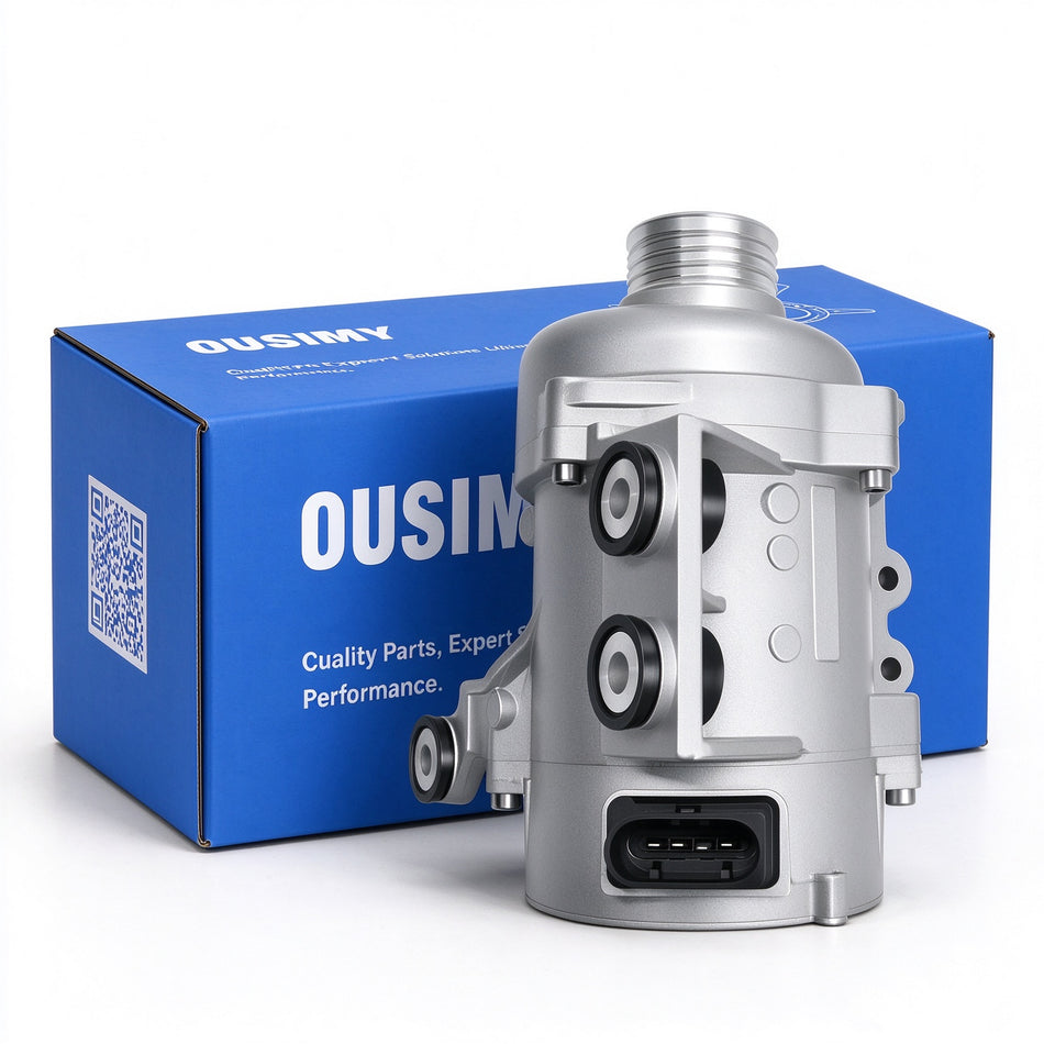 OUSIMY Electric Water Pump & Thermostat Assembly for BMW 328i 428i 528i X1 X3 N20 | OE 11517604027
