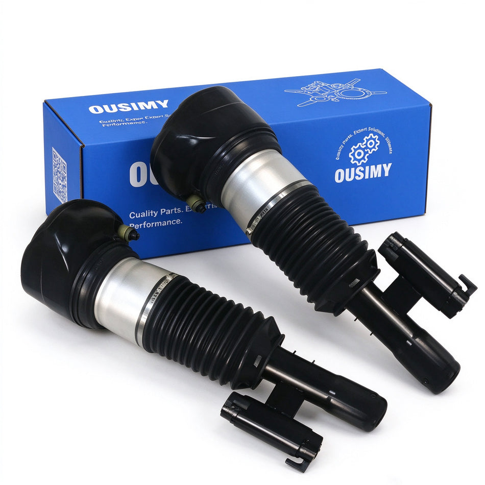 OUSIMY Front Pair Air Suspension Struts with EDC for BMW 7 Series G11 G12 2015-2021 | OE 37106877559,37106899043,37106877560