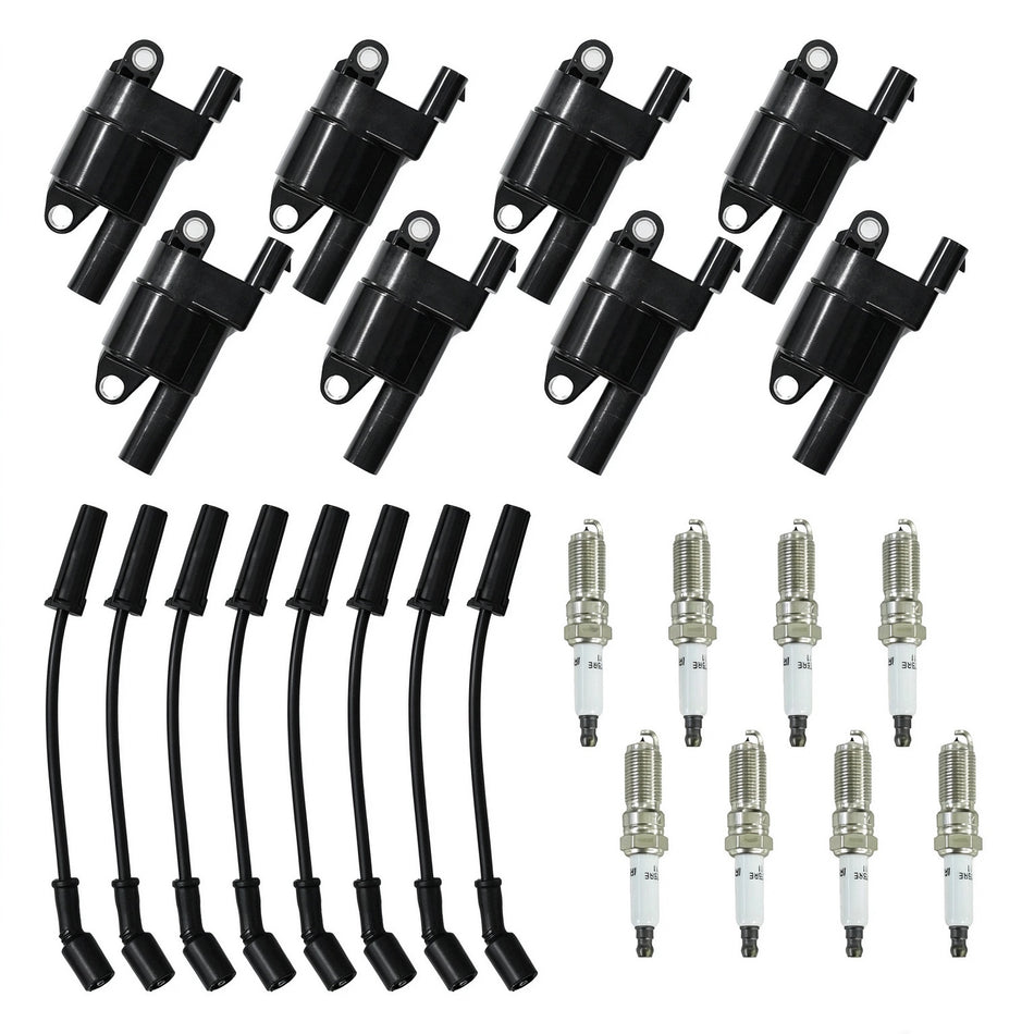 OUSIMY 8 Pack Ignition Coil Kit for Chevy Silverado 1500 2008-2016 V8 5.3L | OE UF414