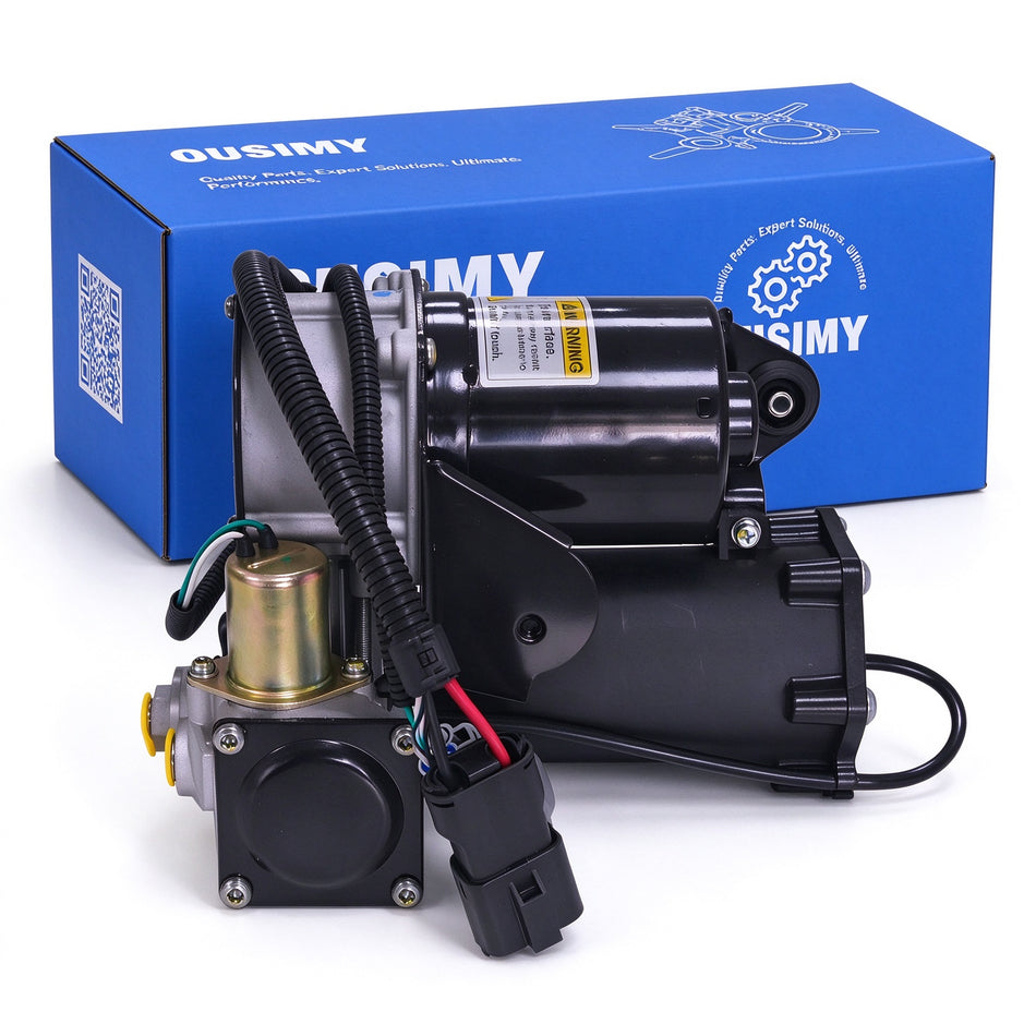 OUSIMY Air Suspension Compressor Pump for Land Rover Discovery Range Rover Sport L320 2005-2013 | OE LR023964