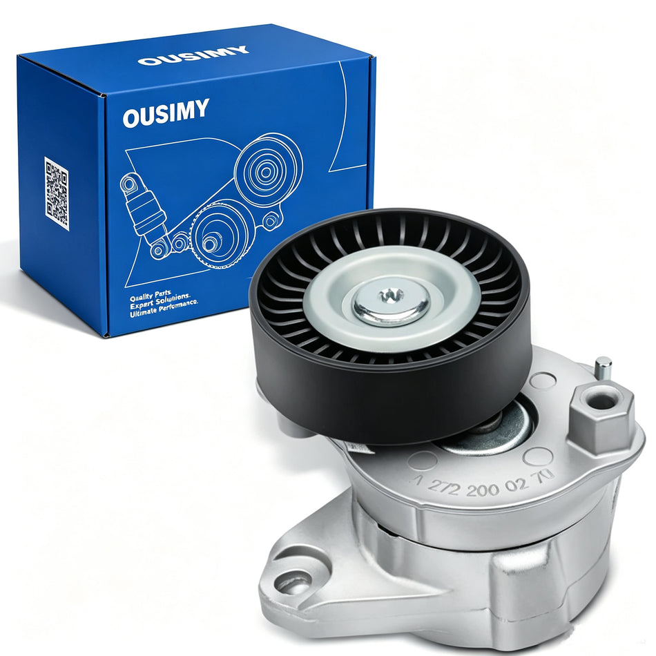 OUSIMY Belt Tensioner Pulley Set for MERCEDES-BENZ C230 C280 C300 C350 CL550 E350 | OE 2722000070