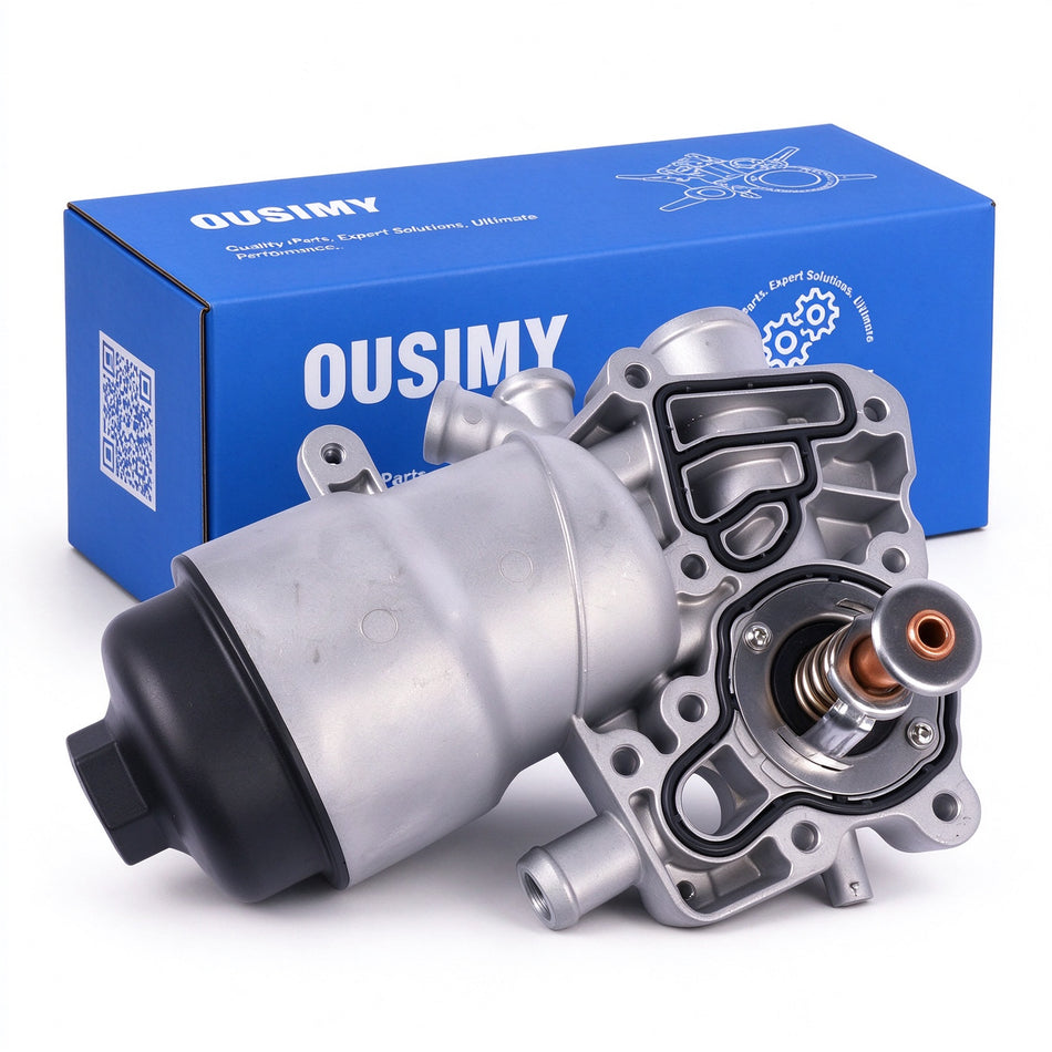 OUSIMY Oil Filter Housing for Audi A4 A5 A6 A8 Q5 Q7 2011-2018 3.0 TDI Diesel | OE 059115389K