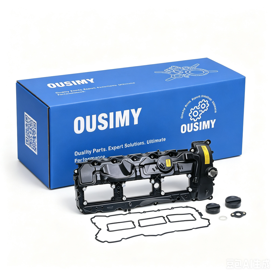 OUSIMY Engine Valve Cover & Gasket Kit for BMW 335i 535i X3 X5 X6 xDrive 2011-2014 | OE 11127570292, 11127587871