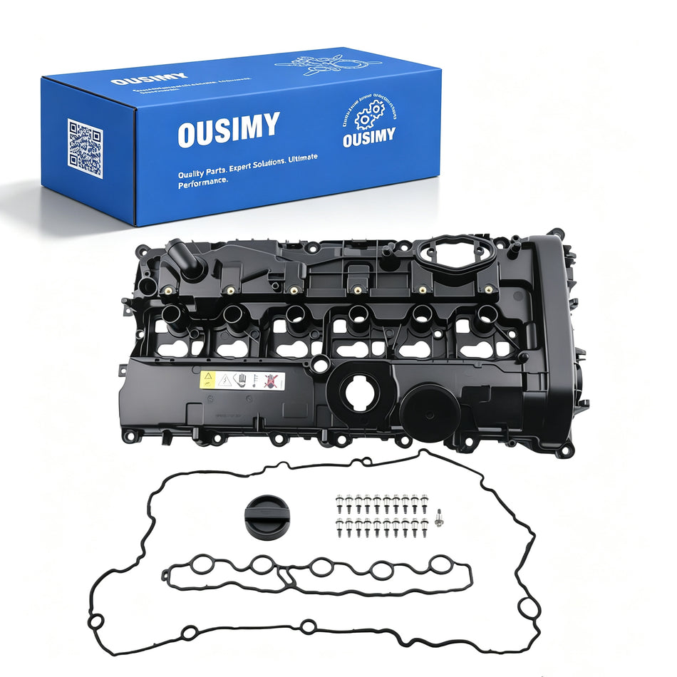OUSIMY Valve Cover With Gasket for BMW 440i xDrive M2 M240i 540i 640i 740i X3 2016-2020 | OE 11127645390