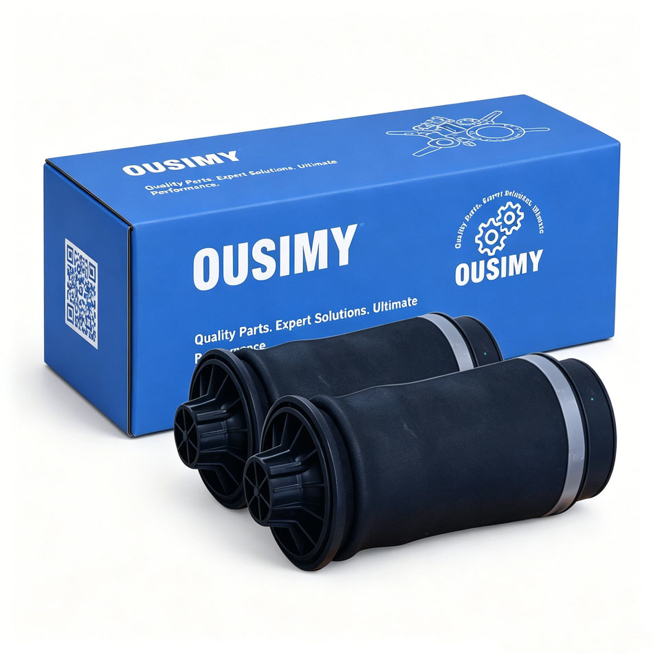 OUSIMY Rear Air Suspension Springs Pair for Mercedes‑Benz GLS450 2017‑2019 | OE 1663200325