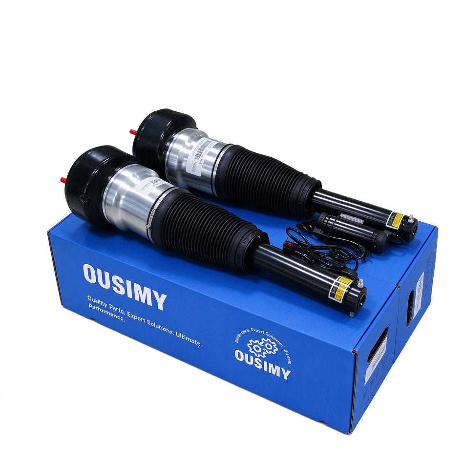 OUSIMY Pair Front Air Suspension Shock Absorbers for Mercedes W221 S350 S400 S550 S600 S63 S65 AMG 2007-2013 2WD Without 4Matic | OE 2213204913, 2213205113
