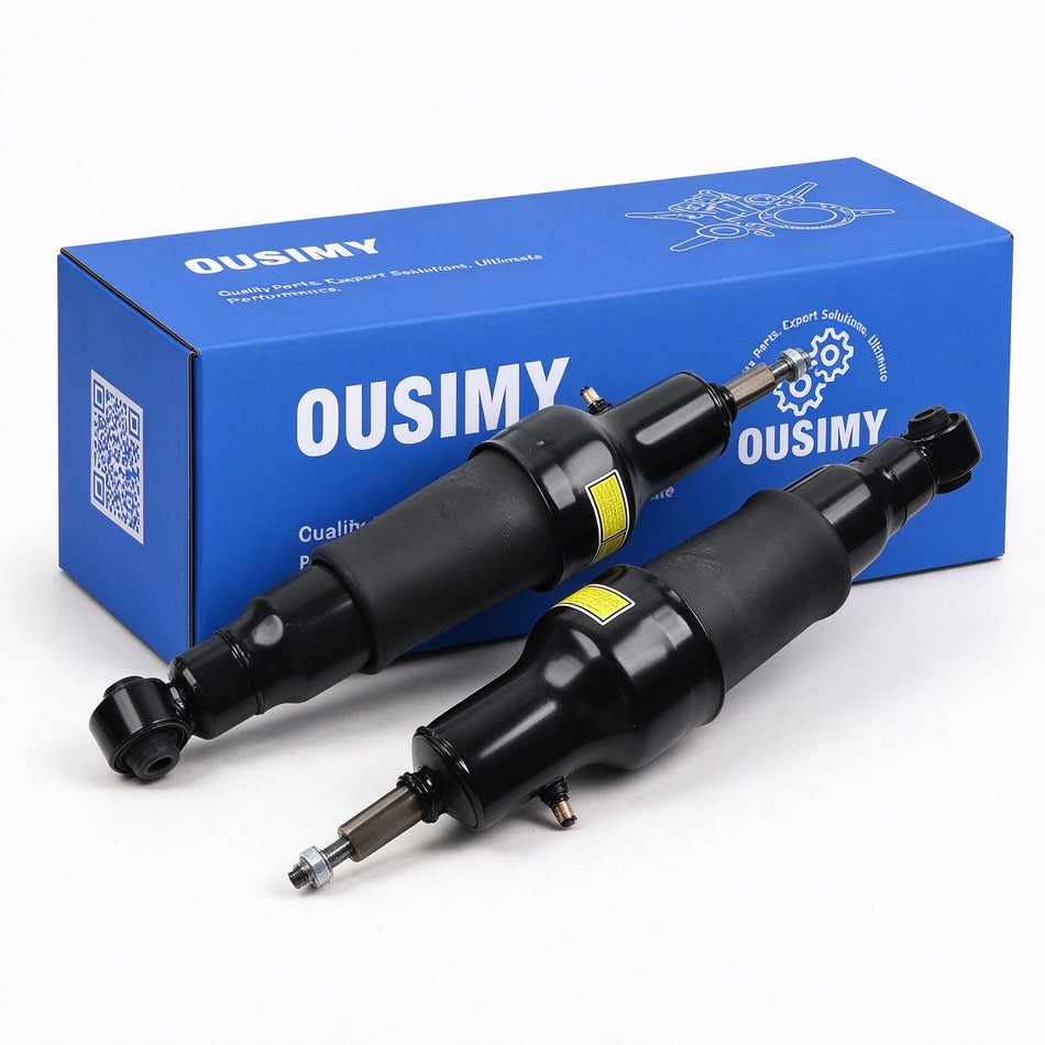 OUSIMY Pair Rear Air Suspension Shock Struts for Infiniti QX56 QX80 Armada 2011-2021 | OE E6210-1LA7B, E6211-1LA7B