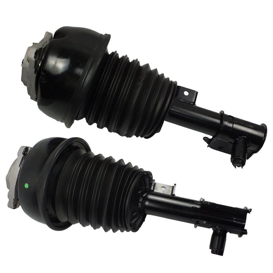 OUSIMY Pair Front Air Suspension Shock Struts with ADS for Mercedes W212 W218 CLS E-Class 4Matic 2010-2018 | OE A2123208113, A2123201938