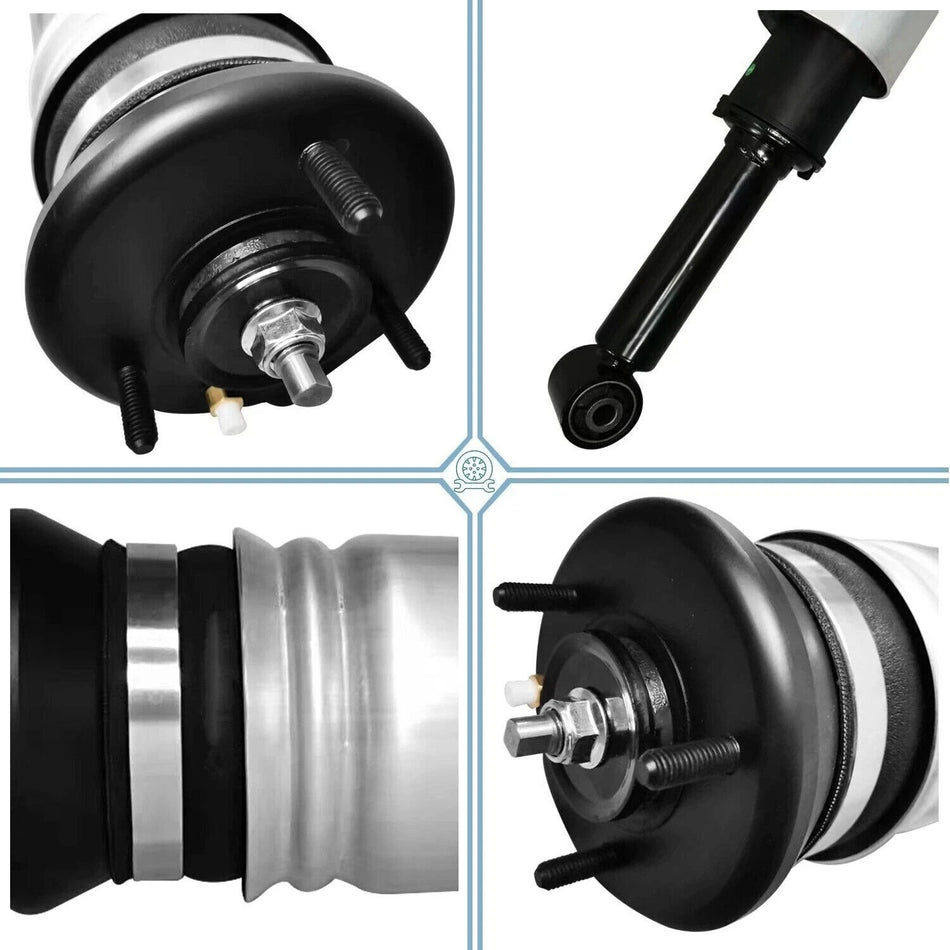 OUSIMY 4PCS Front & Rear Air Suspension Struts Shocks for Land Rover Range Rover Sport L494 2014-2022 | OE LR056453, LR056454, LR045248, LR045249
