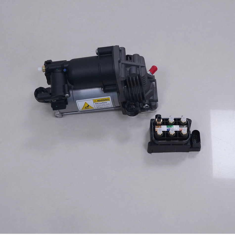 OUSIMY Air Suspension Compressor Pump + Relay for Mercedes Benz GL450 2013‑2014 | OE 1663200104